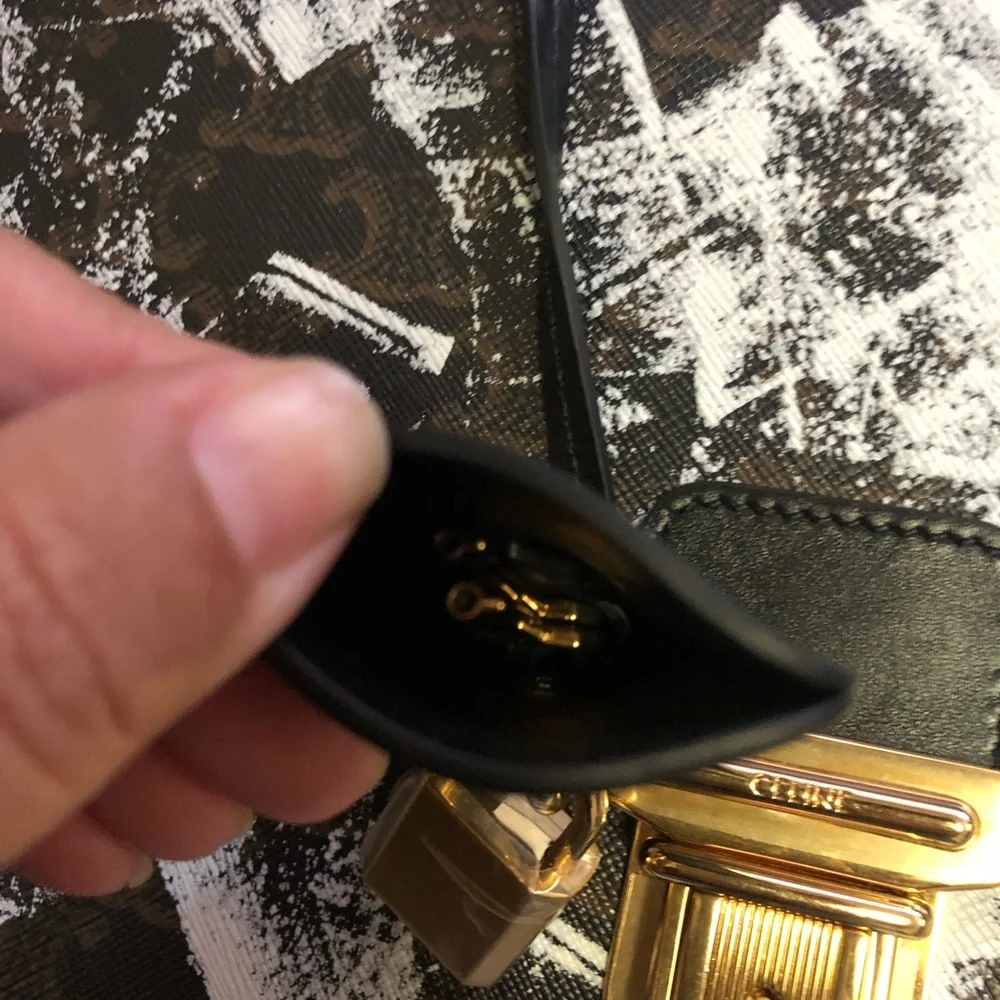 Great condition Celine 2019 Small Cartable Briefcase Bag David Hominal